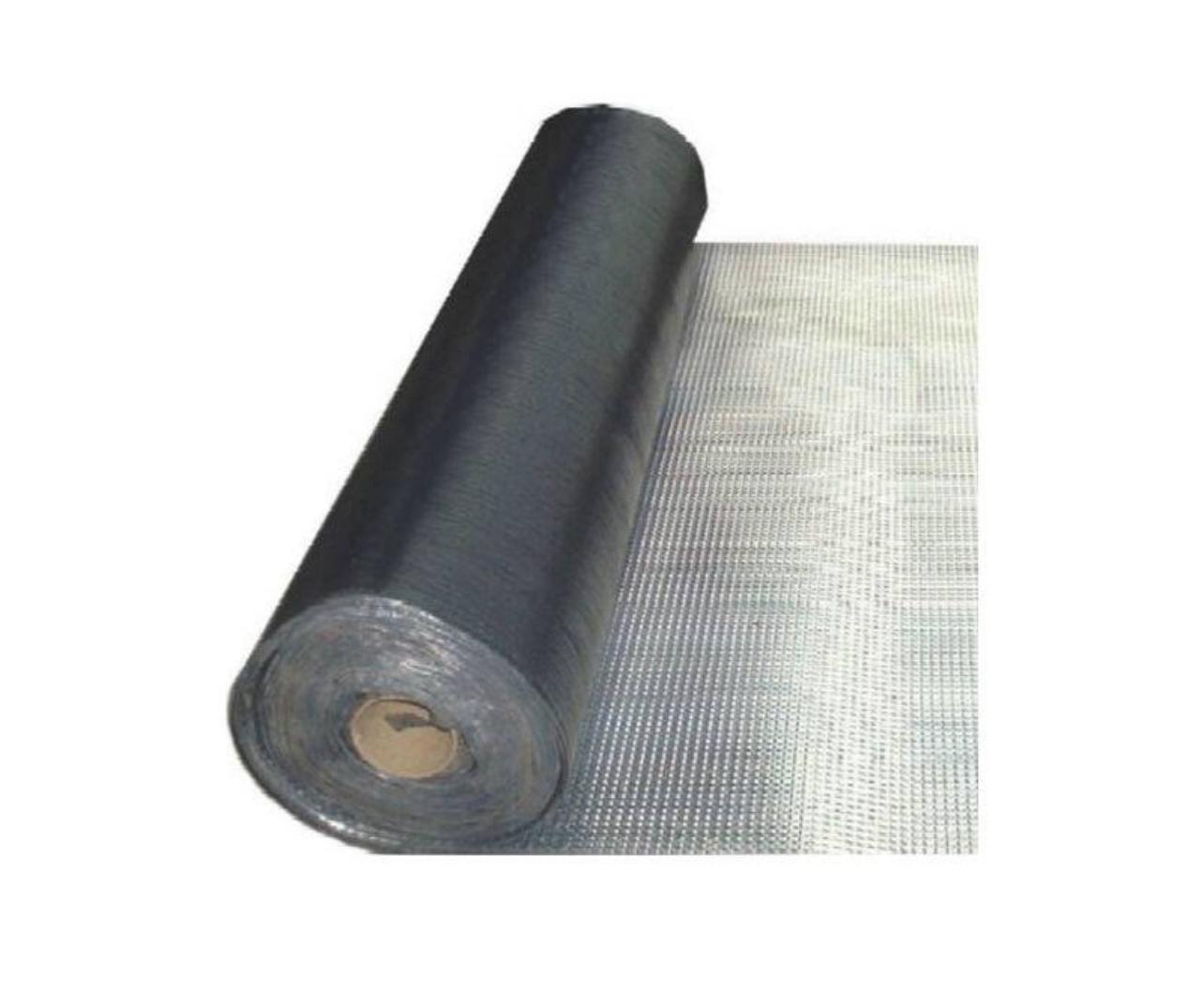 Lámina asfáltica de betún autoprotegida con aluminio